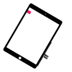 10Pcs For iPad 7 8 A2200 A2198 A2197 7th 8th 2019 LCD Outer Touch Screen Digitizer Glass Panel Assembly Display With Adhesive
