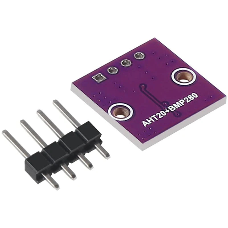 1-5pcs Temperature Humidity Sensor Module AHT20+BMP280 Air Pressure Module High-precision Digital 3 in 1 Sensor Replace BME280