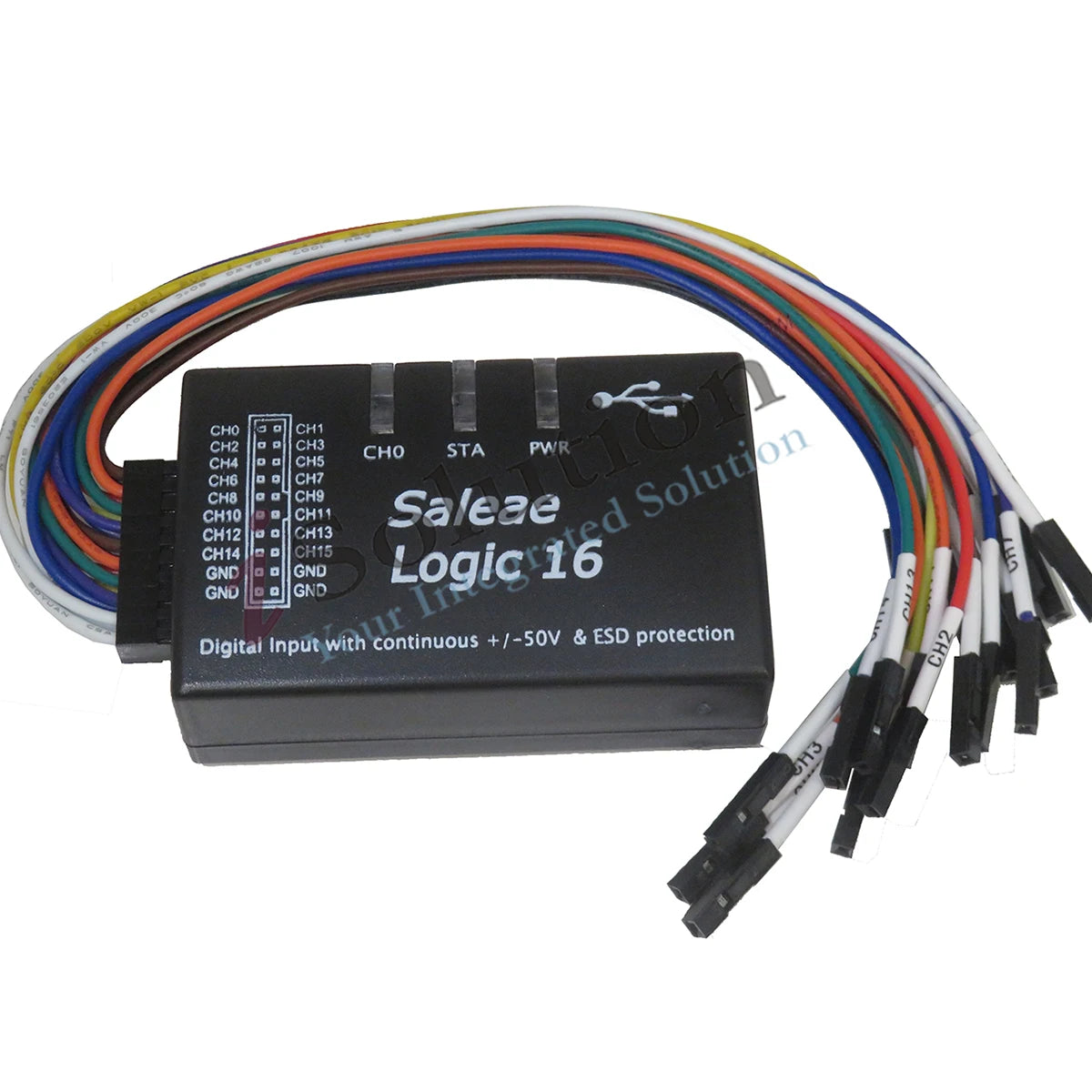 Saleae Logic Usb Logic Analyzer Multi System for Official Version Sample Rate 100M 16 Channels Instruments