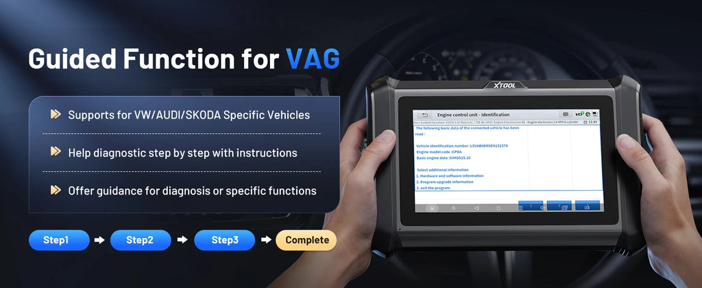 XTOOL D7W Bluetooth Diagnostic Tool All System Automotive Scanner Bi-Directional Control ECU Online Code Built in CAN FD DOIP