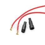 5Set 5*20mm 6*30mm Glass Fuse Holder Screw Type 5X20mm with 22AWG Wire Cable 250V 5X20MM Glass Fuse Tube Fuse Casing 6x30mm