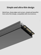 TEUCER SSD Heatsink M.2 NVME Solid State Disk Drive PC Radiator with Thermal Silicone pad for Desktop PC M.2 NVME PS5 Heatsink