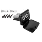 50A Battery Connector Quick Disconnect Fireproof Plug Mount Panel Waterproof Flush Mount Bracket for Anderson SB50 Series