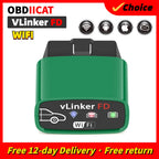 VLinker FD ELM327 Bluetooth 4.0 FORScan For Ford for IOS ELM327 OBD2 Car Diagnostic Auto Tool OBD 2 Scanner J2534