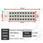 High Power LED Chip IR Infrared 730nm 810Nm 850nm 940nm Deep Red 660nm 30W 50W 100W Grow Plant Light for Night Vision CCTV Camer