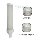 1pc G24d 2P GX24Q 4P 7W 9W 11W 2U CFL PLC 13W 18W 26W LED Replacement Horizontal Retrofit PL Plug Lamp,Ballast Removal Required