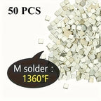 Silver Solder Sheets for DIY Jewelry Welding - High/Medium/Low Temp Options Jewelry Processing Tool