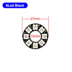 DC5V WS2812B DIY Led Ring Individually Addressable WS2812 IC Built-in 5050 RGB Round Modules Circle Arduino Light 8 To 148 Pixel