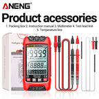 ANENG SZ01/SZ02 Diode Tester Professional Digital Multimeter True RMS Smart AC/DC Current Voltage Auto Range Multimetres Tools