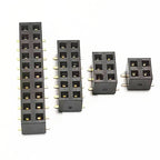 50pcs 2.54mm PH5.0 SMD 2X3/4/5/6/7/8/10/12/20P Plastic Height 5.0 Double Row Goldplated Rohs PCB Female Pin Header Connector
