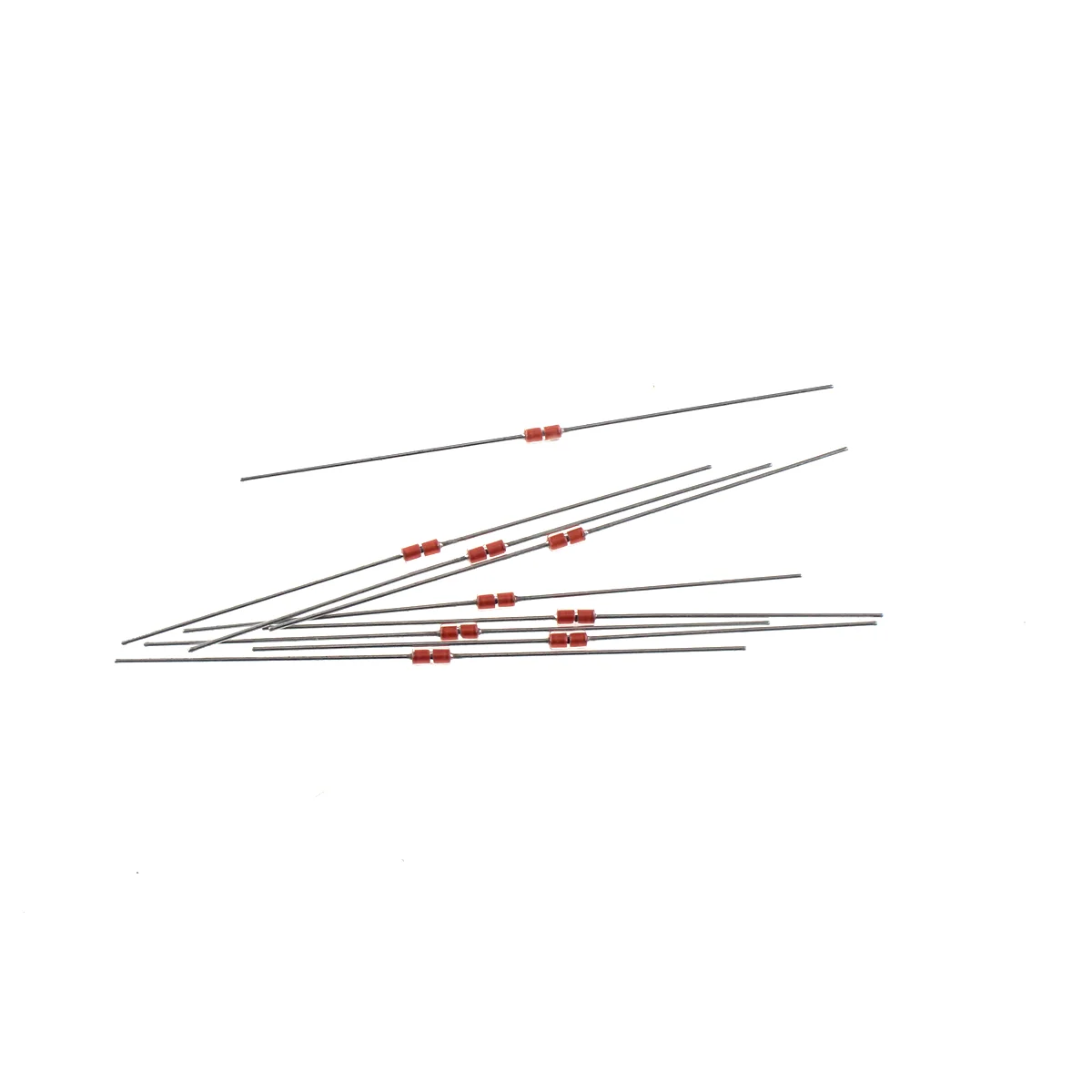 20pcs NTC Thermistor MF58 Glass Sealed Diode Resistance 5K 10K 20K 50K 100K B Value 3950Precision5%Electric Heating Furnace With