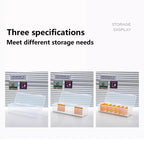 Clear Plastic Compartmentalized Organizer Box Holds 550+ Game Cards Storage Box  Portable With Adjustable Divider For Cards