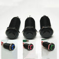 8mm Waterproof Latching Maintained High Round Stainless Steel Metal Push Button Switch Light Shine Car Horn Fix 3V 5V 12V 24V