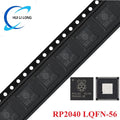RP2040 LQFN-56 QFN-56 Raspberry Pi (raspberry pie) ARM Cortex-M0 133MHz RAM: 264KB MCU MCU/MPU/SOC Microcontroller IC Chip