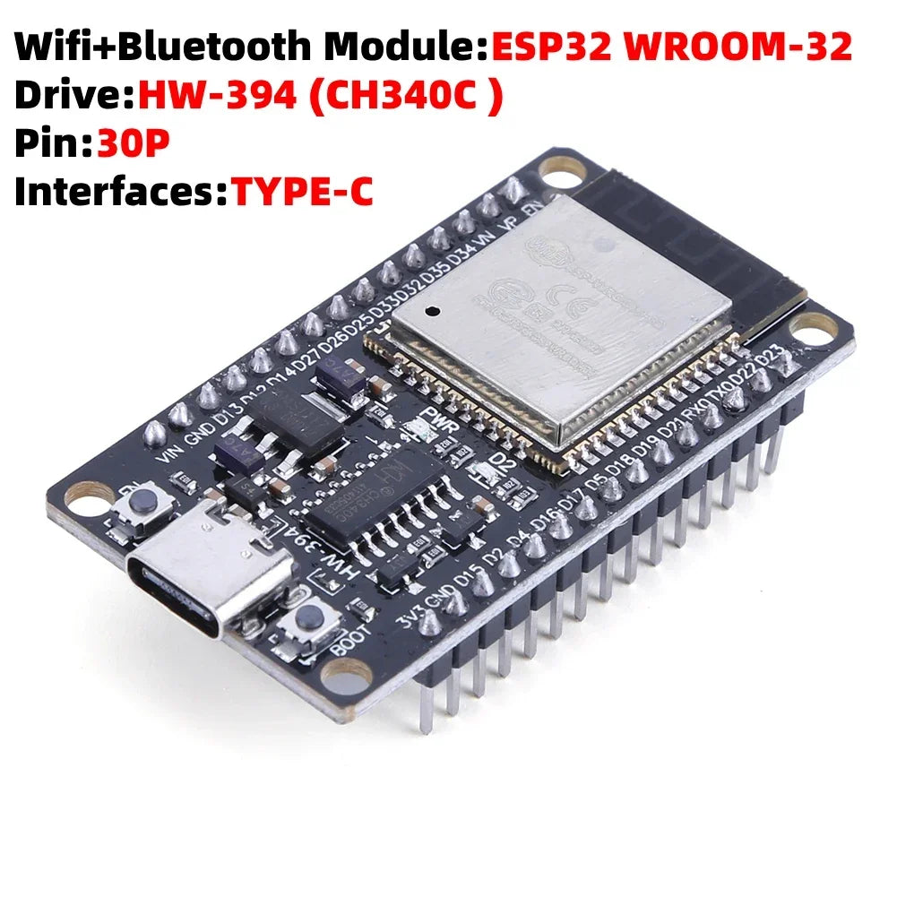 32S Expansion Board CP2102 NodeMCU-32S Lua 30pin/38Pin Module GPIO E32 WiFi Bluetooth Low Power Module