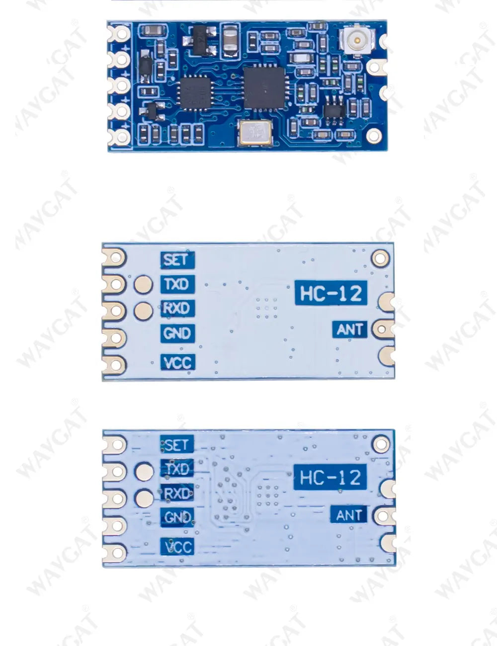 LIZAO HC-12 SI4463 433MHz Wireless Serial Module, 1000m Communication, Serial Alternative for Bluetooth Home IoT Automation