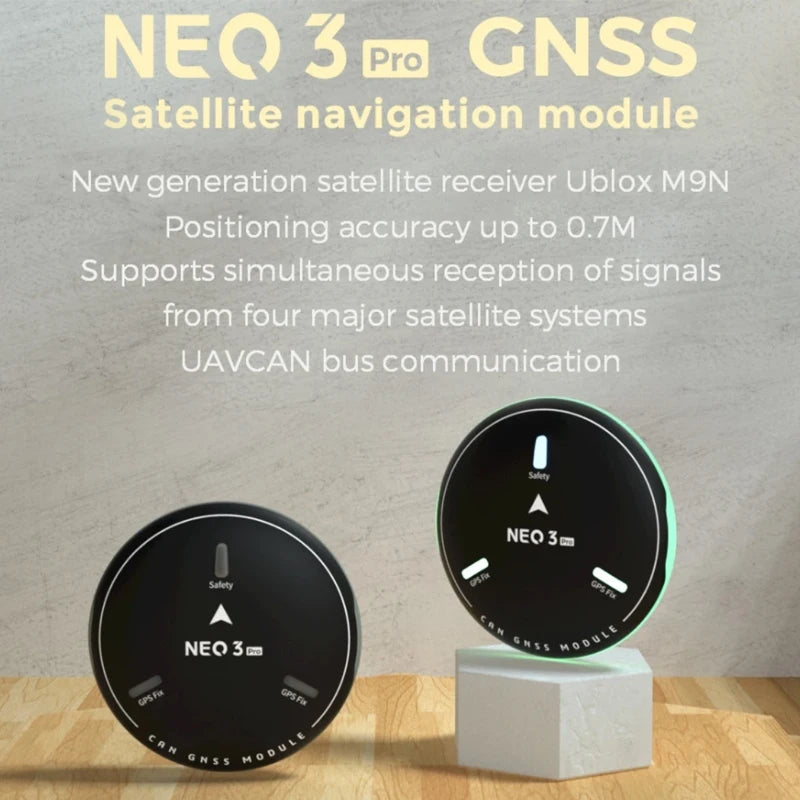 VoidFly CUAV NEO 3 PRO GNSS U-BLOX Module PIX Flight Controller Pixhawk With Ardupilot PX4 Open Source M9N GPS