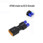 5pcs/lot Adapter Xt30 Xt60 Xt90 T Plug Deans Ec5 Ec3 Female To Male Hxt 4mm Connectors Plug Rc Lipo Battery Control Parts Diy