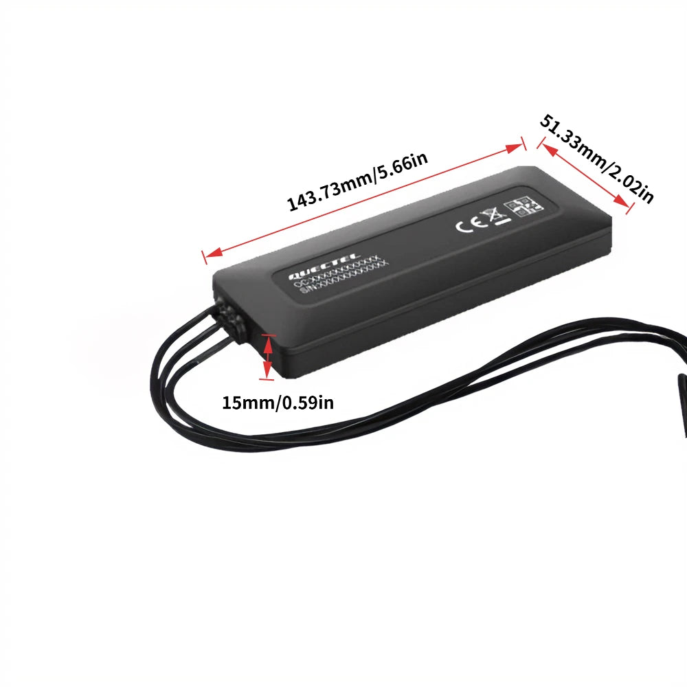 Quectel 4G WiFi GNSS 3 in 1 Combo External Antenna Signal Amplifier LTE 2.4G GPS Multi-band High Gain SMA Connector 1m Cable