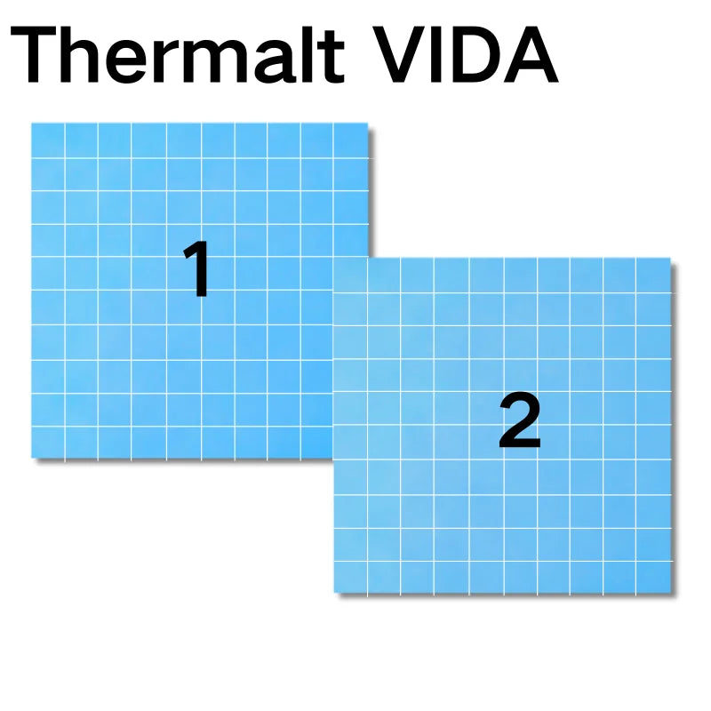100pcs High Performance 21 W/mK 0.5/1.0/1.5/2.0/2.5mm Thermal Pad GPU CPU Heatsink Cooling Conductive Silicone Pad