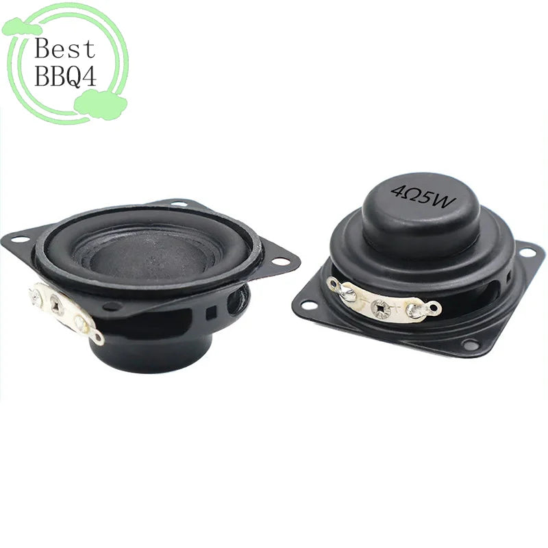 (BBQ4)1PC Full Range Audio Speaker 40MM 4 Ohm 5W HiFi Stereo Loudspeaker Bluetooth Speaker