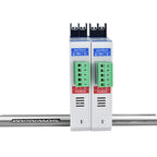 AC DC Current Transmitter Sensor AC 0-5A Input 4-20mA 0-10V Output DC 24V 220V Power Supply  Voltage Transducer