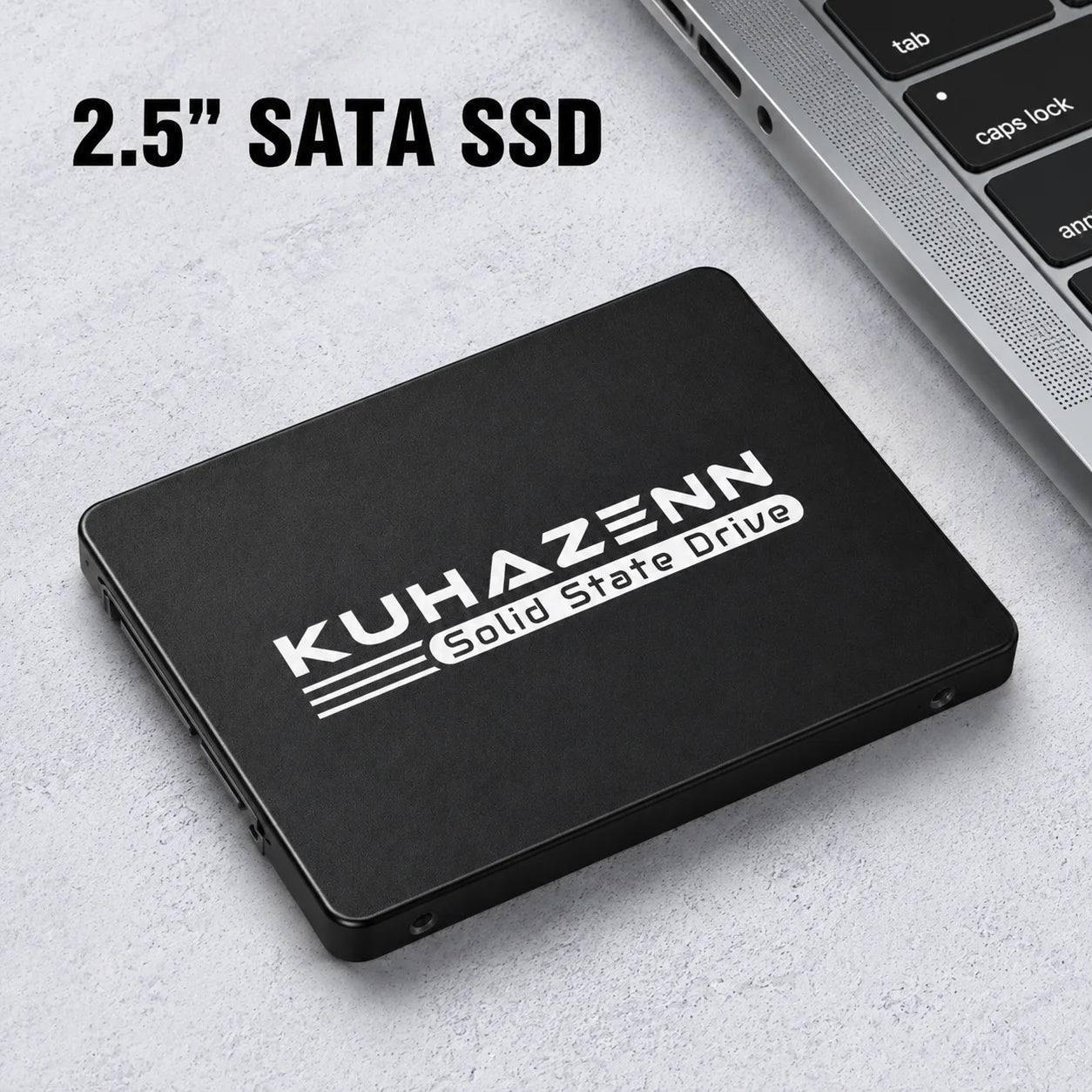 512GB 2.5" SATA3 SSD 3D NAND Flash Internal Solid State Drive Compatible with PS4 Laptop Desktop