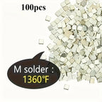 Silver Solder Sheets for DIY Jewelry Welding - High/Medium/Low Temp Options Jewelry Processing Tool