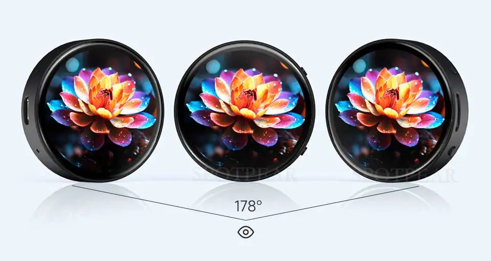 ESP32-S3 1.75inch AMOLED Round Touch Display Development Board 6-axis sensor Xiaozhi AI Deepseek Optional with Case or with GPS
