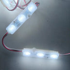 10pcs 5730 Injection Module 3LED DC 12V with Lens Waterproof IP68 LED Light 1.5W White LED Sign Shop Banner Channel Letters