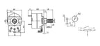 5pcs WH138-1 Adjustable Resistance Speed Regulator With Switch Potentiometer WH138-1 B5K B10K B20K B50K B100K B250K B500K B1M