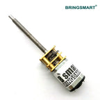 Bringsmart N20 M3 Thread 34mm Shaft 3V 6V 12V DC Gear Motor Low Speed 15/30/50/60/100/200/500/600/1000rpm Micro Machine Diy Part