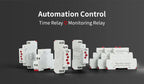 GEYA GRT6-S Cycle Time Delay Relay AC/DC24V-240V Asymmetric Relay SPDT 220V 10A Electronic Repeat Relay