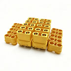 10pcs XT90 Connector XT90H Battery Connector XT-90 Male Female Bullet Connectors for RC Lipo Battery Motor DIY Parts