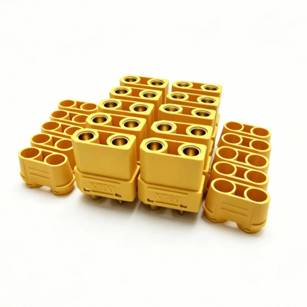 10pcs XT90 Connector XT90H Battery Connector XT-90 Male Female Bullet Connectors for RC Lipo Battery Motor DIY Parts