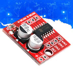 L298N 2-Way DC Motor Driver Module DC 2V-10V 1.5A Driver Module PWM Speed Dual H-Bridge Stepper Motor Driver