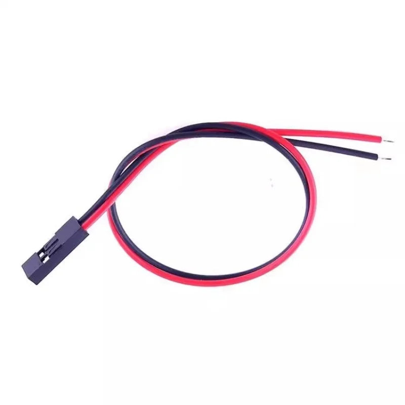 20pcs/10pc 2pin Dupont Cable 2P 2 Pin Female Jumper Connector Wire 2.54mm Pitch Length 10CM 20CM 30CM Single Head for 3D Printer
