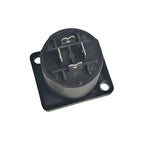 4/10/20pcs Panel Mount 4-Pole Audio Socket with Locking Mechanism - Suitable for Speaker & Amplifier Setups NL4MP