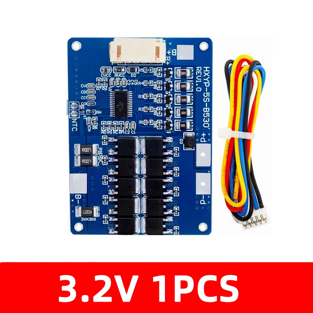 1~5PCS 5S 18V 21V 30A 45A BMS Lithium Battery Charging Protection Board NTC ,Balancing Function, and Temperature Protection