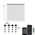 Smart LED Curtain Lights RGB Light String App Control Waterproof DIY Fairy Light USB Plug Text Pattern for Party Room Decoration