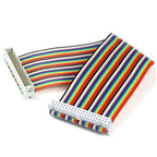40-Pin GPIO Extension Cable - 8 Inch Male to Female Ribbon for Raspberry Pi 5/4/3/2 & 3.5/5 inch TFT Touch Screen Display