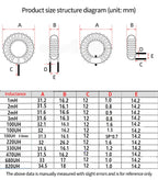 Customized High Power Ferrite Toroidal Inductor 10mH/100-500uH 10A-30A LED Power Inductor