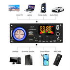 200W DIY Home Digital Amplifier MP3 Decoder Board 100W Audio Power Bluetooth 5.3 FM For Music Subwoofer Speakers Volume Control