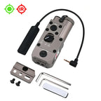 Airsoft CNC IR Laser Sight RAID CQBL PEQ PERST NGAL OGL DBAL IR Device Metal Material  Red, Green, Blue Laser IR Laser 20mm Rail