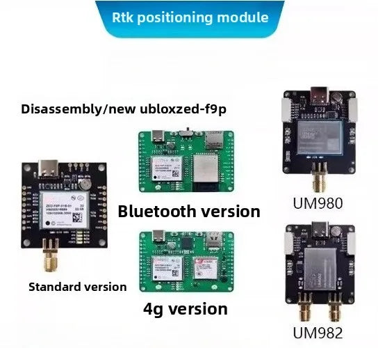ZED-F9P/F9K/F9T/X20P RTK GNSS Module with BeiDou, Bluetooth 4G & NTRIP Board for High Precision Positioning
