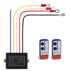 12V 250A Winch Remote Contactor Winch Control Solenoid Relay Twin Wireless Remote Kit Car Motorcycle Off Roaders Accessories