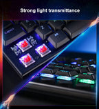 REDRAGON SMD RGB MX Low Profile 5.5 switch 3Pin Clicky Linear Tactile silent Mechanical keyboard red black blue brown Switche