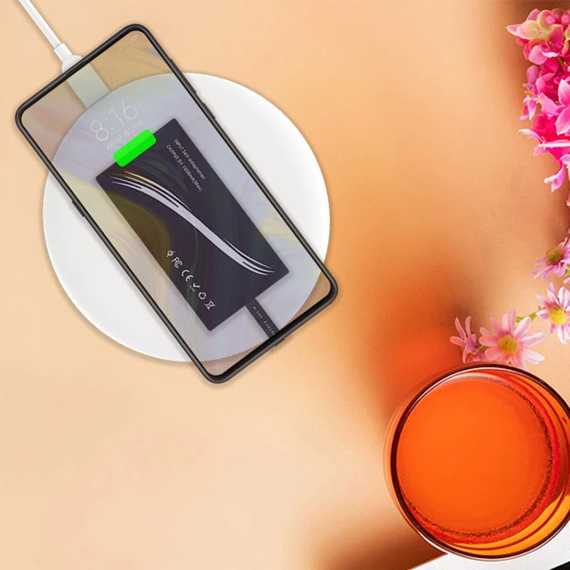 Wireless Charger Type-C Universal Charging Receiver for Huawei P20 Pro P10 Plus Xiaomi Mi8 Mi6 for USB Type C DY