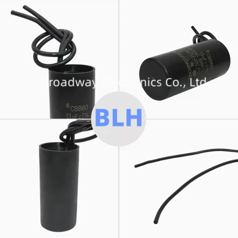 CBB60 Circulating Pump Heating Pump Washing Machine Water Pump Capacitance 450V 450VAC 7UF 8UF 9UF 11UF 13UF