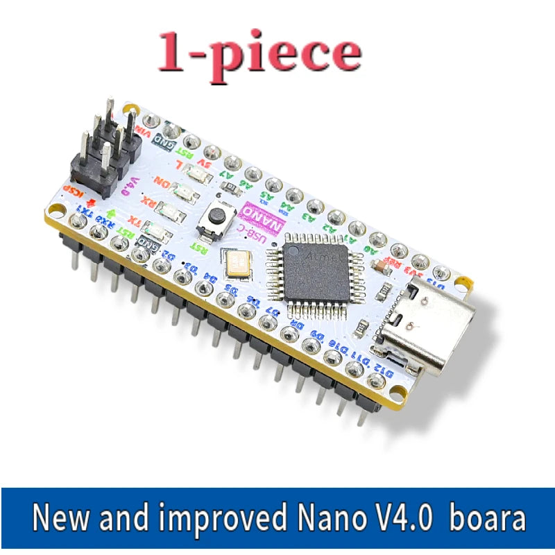 New Color Nano V4.0 Development Board(Arduino Nano 3.0 compatible) Type-C Nano 4.0 Welding Board ATMEGA328PB  for Arduino IDE